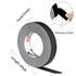 WELSTIK Black Gaffer Tape 1 Inch x 60 Yards - Heavy Duty for Cables, Photography, Theater, Residue Free