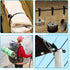 Tarp Bungee Balls Ties 8 Inch,50 PCS Bungee Ball Cords Ties Heavy Duty High Elastic Bungee Cord Canopy Tie Down for Tarp,Camping Tent,Shelter,Shades Cloth,Cargo,Projector,etc.(Black) by KintKita