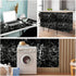Arthome Black Marble Contact Paper, 15.7"x120" Self Adhesive Wallpaper, Removable Decorative Film for Desk, Kitchen