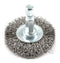 Forney 72726 Fine Crimped Wire Wheel Brush, 1/4-Inch Hex Shank, 1-1/2-Inch by .008-Inch