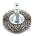 Forney 72726 Fine Crimped Wire Wheel Brush, 1/4-Inch Hex Shank, 1-1/2-Inch by .008-Inch