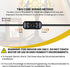 UBANU 10FT Inline Cord Switch with Lamp Power Cord, Polarized Plug, Stripped Ends, On Off Button Control Light