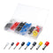 MECCANIXITY 1200Pcs Wire End Ferrules for Electrical Wire Connectors, Home Repair Ferrule Crimping Tool Kit