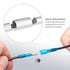 130 PCS Wirefy Heat Shrink Female Bullet Connectors, Electrical Bullet Butt Terminals for 16-14 AWG