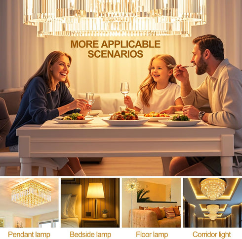 G9 Bulb Dimmable 4W 40 2700K T4 G9 9 Bulb 120V 400LM 10 Pack LED Equivalent Watt, Warm White, Bi-pin Base Halogen
