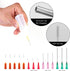 30ml Precision Tip Applicator Bottle with Blunt Tip Needle and Cap, 18G 20G 25G Squeeze Bottle