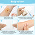 LNHMHN (2in 12ft) Hydrocolloid Roll Bandages, Extra Long Cut-to-Size Pimple Patch Tape for Face & Body, Ultra Absorbent