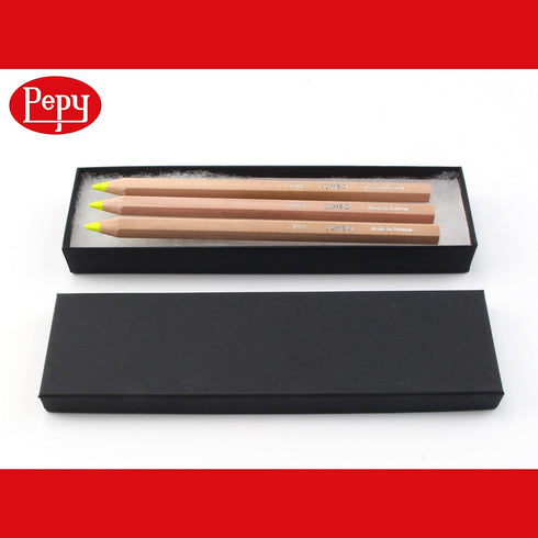 Pepy Dry Bible Highlighters Set, No Bleed Through, Great for Bible Study & Journaling, School Supplies, 3 Pack Yellow