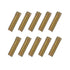 uxcell 10pcs Fully Threaded Rods 5/16x1 Carbon Steel for Furniture Garden Railing Mounting Assembly