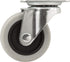 Titan 3" Thermoplastic Rubber Swivel Caster, 110-lb. Capacity, Gray