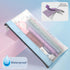 Clear Pencil Pouch-3 Pack, Zippered Clear Case for Kids, Makeup Pouch for Office School Supplies, Travel
