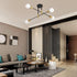 4 Modern Sputnik Chandelier Ceiling Light Lights, Creative Semi Flush Mount Ceiling Light for Bedroom, Living Room