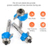 3Pcs Set 1/4" Set, 1/4", 3/8", 1/2", 1/8'', 3/16'', 1/4'') Roundover Edging Router Bit Shank, Corner Rounding