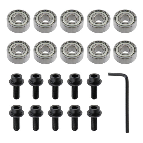 Router Bit Bearing Top Mounted Replacement Kit, Ball Bearings Guide for Repairing