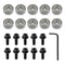 Router Bit Bearing Top Mounted Replacement Kit, Ball Bearings Guide for Repairing