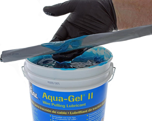 31-378 1-Quart 32 Oz (Pack 2) Ideal Electrical Aqua-Gel II Electrical Pulling Lubricant - Squeeze Bottle, Blue, Fl
