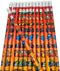 Formula One Sport Car Racing Print Wooden Pencils (Standard 7.5") #2 Lead with Top Rubber Eraser, 24 Pack