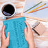 YoeeJob 15 Packs Clear Document Folders, L-Type Clear Plastic Folders for Standard 8.5"x11" and A4 Sheets