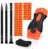 SRTXJUZD 20PCS Plastic Razor Blades, 3 Kinds of Two-Way Scratch-Free Scrapers for Car