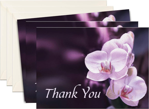 MPC Brands Funeral Thank You Cards - Sympathy Bereavement Thank You Cards With Envelopes