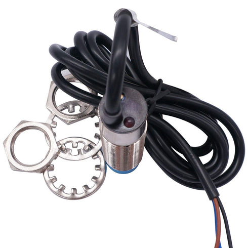Taiss LJC18A3-H-Z/BX Proximity Switch, 1-10mm NPN NO DC 6-36V 300mA M18 3-wire