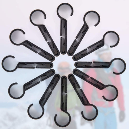 Hard Hat Light Clips, Headlamp Accessory Clips for Hardhats