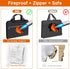 Fireproof Accordion File Organizer with Binder, 13 Pocket Expanding Folder, Portable Travel Safe Storage