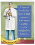 NobleWorks Big Funny Birthday Card 8.5 x 11 Inch with Envelope, A Recent Study J1395 (1 Pack)