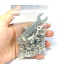 ZDingTech 50pcs 1/4-20 Nuts,1/4-20 nut,304 Steel,hardware18-8,Bright Acorn Cap Cap Nuts,Acorn Hex Dome Head Dome