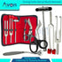 Avon Surgical Set 5pcs Hammer, 7.5in, 128Hz 512Hz Diagnostics Examination of - Buck Reflex Wartenberg Pinwheel, Utility