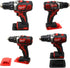 Yellow Plastic Power Tool Holder Mount for Milwaukee M18 or Dewalt 20V 12V Power Drill, 10 Pack