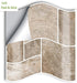 25 Pcs Self-adhesive Tile Transfer for Home Decor, Waterproof Peel and Stick Backsplash Wall Tile Sticker, 4x4inch