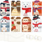 Christmas Money Cards, 72Pcs Christmas Gift Money Card Holders with Envelopes, Holiday