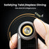 LOOPDOT EDC Flashlight Rechargeable Small and Powerful LED Flashlight with RGB Pixel Display, Interactive Games