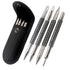 Spring Nail Set, 4pcs Dual Head Nail Setter and Hammerless Door Hinge Pin Removal Tool