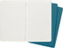 Moleskine Cahier Journal, Soft Cover, Large (5" x 8.25"), Ruled/Lined, Brisk Blue, 80 Pages (Set of 3)
