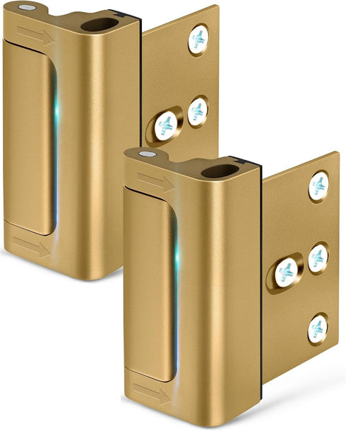 Home Security Door Reinforcement Lock: Metal Door Locks for Front Door Locks