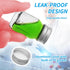 eispap 9Pcs 1oz 30 ml (9) Glass medicine bottles Glass Reagent Bottles Transparent Sample Jar,Wide Mouth,Screw Cap