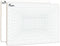 SCRIBBLEDO 11”x14” 1 Point Perspective Grid Dry Erase Board, Double-Sided Graphing Charts for Home School