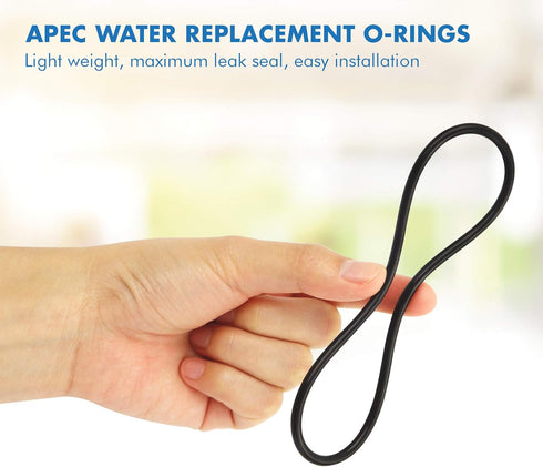 Set 3 3.5" APEC Water Systems Pcs O.D. Replacement ORing for Reverse Osmosis Water Filter Housings with Lubricant
