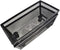 HAHIYO Stackable Mesh Tray Cup 6 x 3 x 2 inches, Sturdy Desk Drawer Organizer Container, 2 Pack Black with Soft Foam