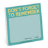 Knock Knock Don't Forget to Remember: Sticky Note Pad