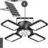 INXPHY Solar Shed Light 1200LM Ultra Bright, 174LEDs Motion Sensor Pendant Light with