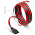 Anina CB Radio Power Cable 3 Pin Heavy Duty 16AWG with15A Fuse