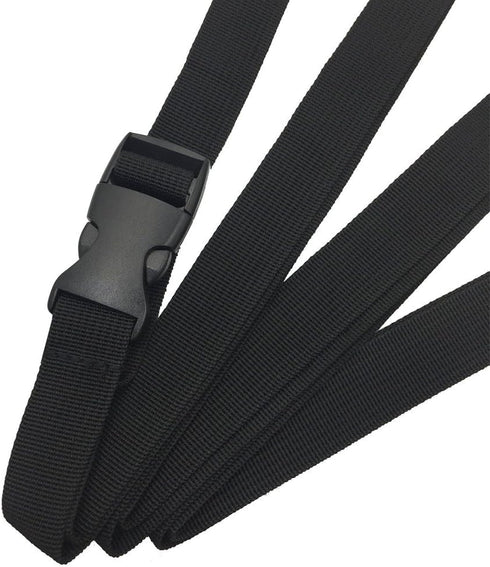 Aoneky 2-Pack 13 Feet Nylon Straps, Utility Straps with Quick Release Buckle