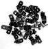 Cerpourt 40 Pegs,1/4 Inch Closet Pcs Shelf Pins L-Shaped Shelf Support Pegs,Bookshelf Pegs for Shelves,Cabinet Shelf