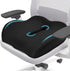 HANQIMER Large Donut Pillow for Tailbone Pain Relief Ultimate Hip Comfort, Donut Chair