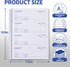 sunanday 6 Pack Insert,7-5/8" 10-7/8" Bound,3 Carbonless,100 Sets Book,4 Large Money and Rent Receipt Books