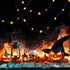 118In Halloween Indoor Led String Lights Copper Wire Fall Decorative Lights for Bedroom Party Autumn Thanksgiving