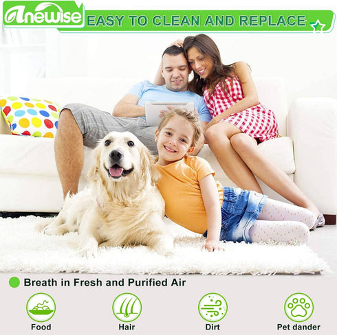 4Pack Pads for Shark Dust-Away Advanced Micro-Fiber Replacement Pads, Compatible with Shark Vacuums